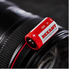 Батарейка литиевая CR2, 3В, 1 шт, блистер REXANT