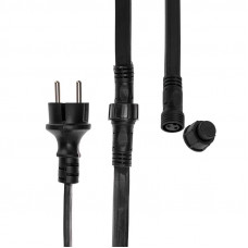 Набор Белт-Лайт 10 м, черный каучук, 30 ламп, цвет Красный, IP65, соединяется