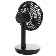 Вентилятор настольный USB, черный, 6Вт