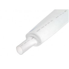 Трубка термоусаживаемая ТУТ нг 30,0/15,0мм, белая, упаковка 10 шт. по 1м REXANT