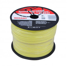 Провод ПГВА 1х1,50мм², желтый, бухта 100м REXANT