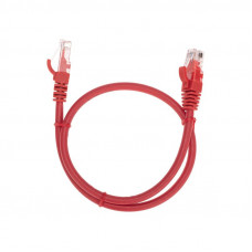 Патч-корд U/UTP, CAT 6, RJ45-RJ45, 26AWG, LSZH, красный, 0,5м REXANT