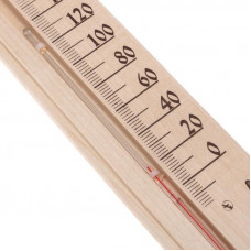 Термометр для сауны, деревянное основание, 65х275мм REXANT