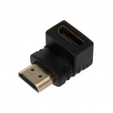 Переходник аудио/видео, (гнездо HDMI - штекер HDMI), угловой, 1 шт. REXANT