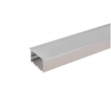 Комплект врезного алюминиевого профиля с рассеивателем, 62х32мм, 1м, REXANT
