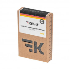 Саморез гипсокартон-металл 3,5х25 мм, короб (200 шт/уп) KRANZ