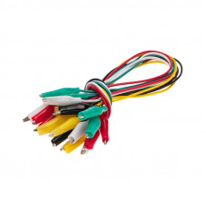 Зажимы «Крокодил» 5А, 40мм, с проводом, 10 пар REXANT