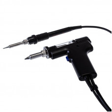 Паяльная станция (паяльник + демонт. паяльник), модель R048, цифровая, 200-480°C, LED дисплей REXANT