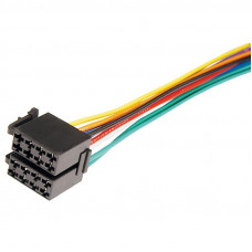 Разъем для автомагнитолы 'Евро' ISO, гнездо сдвоенное, 1шт. REXANT