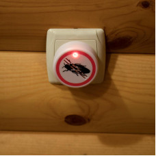 Ультразвуковой отпугиватель тараканов S 30м², 220В REXANT