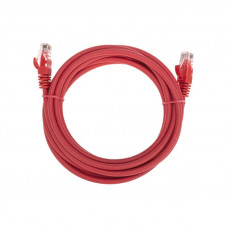 Патч-корд U/UTP, CAT 6, RJ45-RJ45, 26AWG, LSZH, красный, 3м REXANT