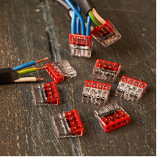 2273-244 Экcпресс-клемма с пастой, 4-проводная до 2,5 мм², (6 шт/уп)  WAGO