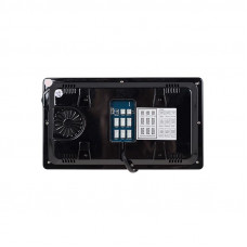 Цветной монитор  видеодомофона 7' формата AHD, с детектором движения, функцией фото- и видеозаписи. Цвет черный (модель AC-335)