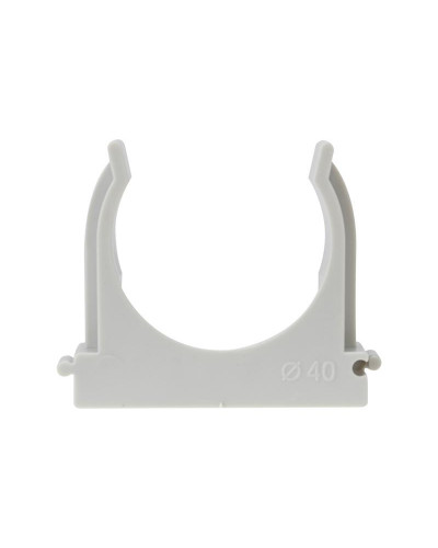 Крепеж-клипса для монтажного пистолета Ø 40 мм, серая (25 шт/уп) REXANT