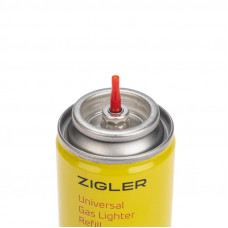 Газ для зажигалок, металлический баллон 140 мл (55 гр) (5 переходников)