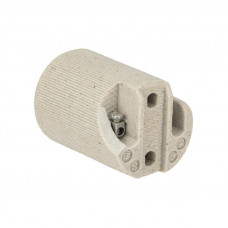 Цоколь «патрон» керамический Е14 (пакет БОПП) 1 шт. REXANT