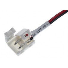 Коннектор питания с джеком для одноцветных светодиодных лент шириной 10 мм LAMPER