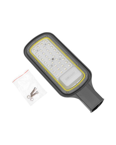 Светильник светодиодный консольный ДКУ 03-30-5000К-Ш-C IP65 черный REXANT