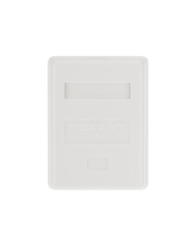 Розетка компьютерная внешняя, 1-порт RJ-45 (8P8C), UTP CAT 6 REXANT
