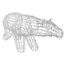 Фигура объемная Полярный медведь 210х110 см, 1500 LED, IP65, цвет свечения белый NEON-NIGHT