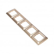 DEA Рамка 5-я горизонтальная Золотой Металлик KRANZ