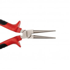 Круглогубцы 160мм никелированные, двухкомпонентные рукоятки REXANT