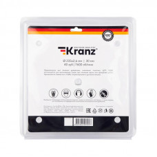 Диск пильный 235 мм х 40 зуб х 30 мм KRANZ