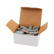 Клемма СМК 222-421 проходная 1 полюс (0,08-4 мм²), серая (50 шт./уп.) REXANT