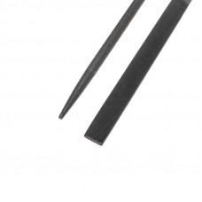 Набор надфилей KRANZ 160х4 мм, 6 шт., обрезиненные рукоятки