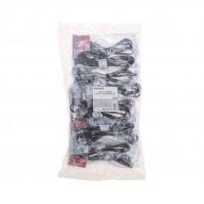 Шнур сетевой, вилка СЕЕ 7/16 - разъем IEC 320 C7, кабель 2x0,75 мм², длина 1,8 метра (PE пакет) REXANT