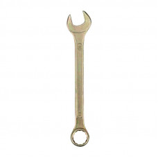 Ключ комбинированный 19мм, желтый цинк REXANT
