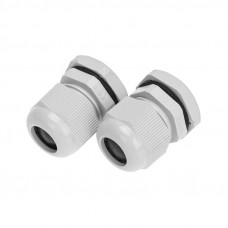 Кабельный ввод PG-13,5 (6-12мм) серый, комплект (2 шт/уп) REXANT