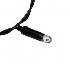 Гирлянда светодиодная Занавес 2х3м 600 LED БЕЛЫЙ черный ПВХ IP65 эффект мерцания 230В нужен блок 303-500 NEON-NIGHT