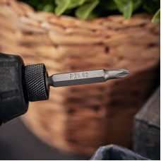 Бита PZ 1x50 мм для шуруповерта сталь S2 5 шт. (лента) Kranz