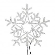 Фигура световая Снежинка цвет белая/синяя, размер 60x60 см, с контроллером NEON-NIGHT
