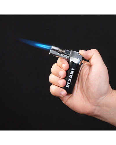Мини-горелка GT-37, заправляемая, 2 режима работы REXANT