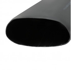 Трубка термоусаживаемая СТТК (3-4:1) среднестенная клеевая 160,0/50,0мм, черная, упаковка 1 шт. по 1м REXANT