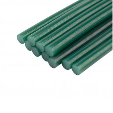 Стержни клеевые Ø11мм, 270мм, зеленые (10 шт/уп), хедер REXANT