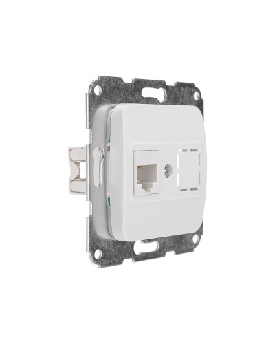 DEA Розетка Компьютер RJ45 с/у мех. Бел KRANZ