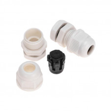 Кабельный ввод MG-12 (7,6-4,6мм) серый, уп. 2 шт REXANT