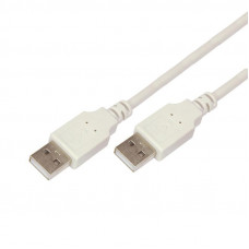 Кабель шт. USB-A – шт. USB-A, 2,4А, 3м, ПВХ, серый REXANT