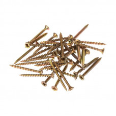 Саморез универсальный 3,5х35 мм, желтый цинк, упаковка поставщика (12000 шт/уп) KRANZ