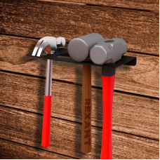 Держатель-органайзер для молотков и кувалд настенный, черный REXANT