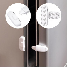 Замок-блокиратор для холодильника, белый (1 шт/уп) HALSA