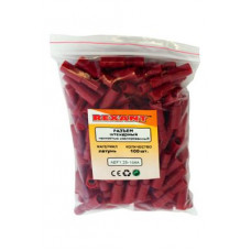 Разъем штекерный полностью изолированный гнездо 4 мм 0.5-1.5 мм² (РШПи-м 1.5-4/РшИмп 1,25-5-4) красный REXANT