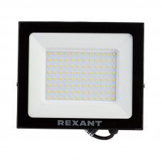 Прожектор светодиодный СДО 100Вт 8000Лм 4000K нейтральный свет, черный корпус REXANT