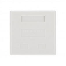 Розетка компьютерная внешняя, 2-порта FTP RJ-45 (8P8C), CAT 6 REXANT