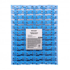 Клеммная винтовая колодка KВ-25 10-25, ток 60 A, полипропилен синий REXANT (10 шт./уп.)
