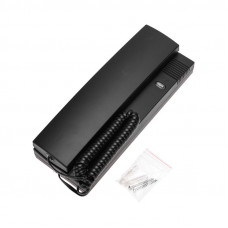 Трубка домофона с индикатором и регулировкой звука RX-320, черная REXANT