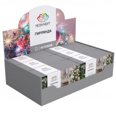 Гирлянда Твинкл-Лайт 10 м, прозрачный ПВХ, 80 LED, белое свечение NEON-NIGHT